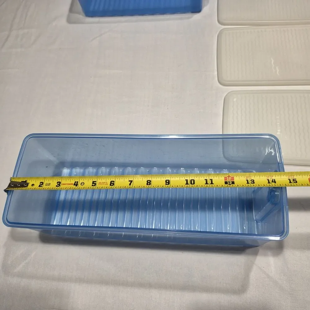 5 Pcs Tupperware Fridge Smart Vented Refrigerator Storage Containers with lids